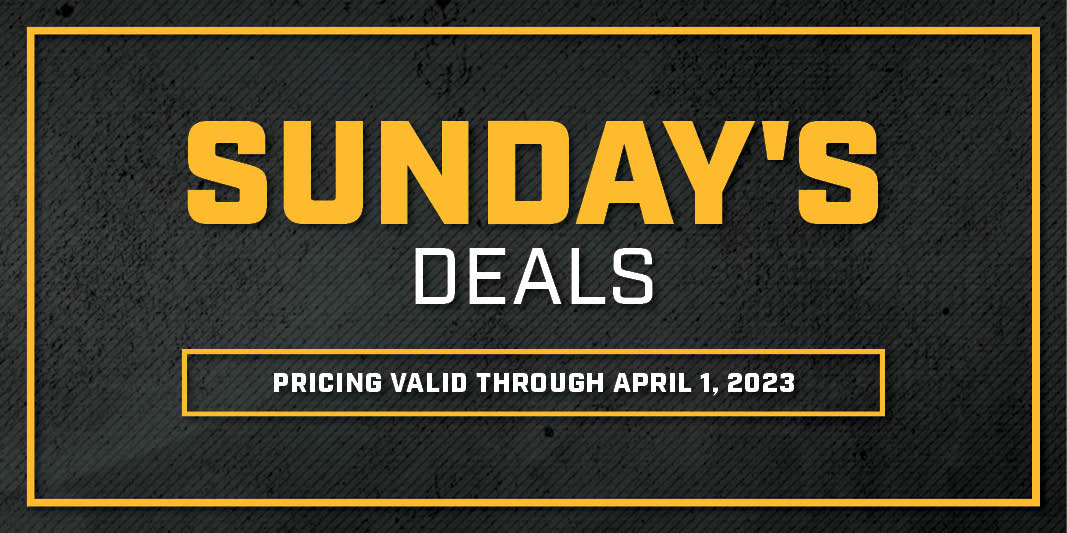 Sunday Deals March 26th 2023 Vance Outdoors